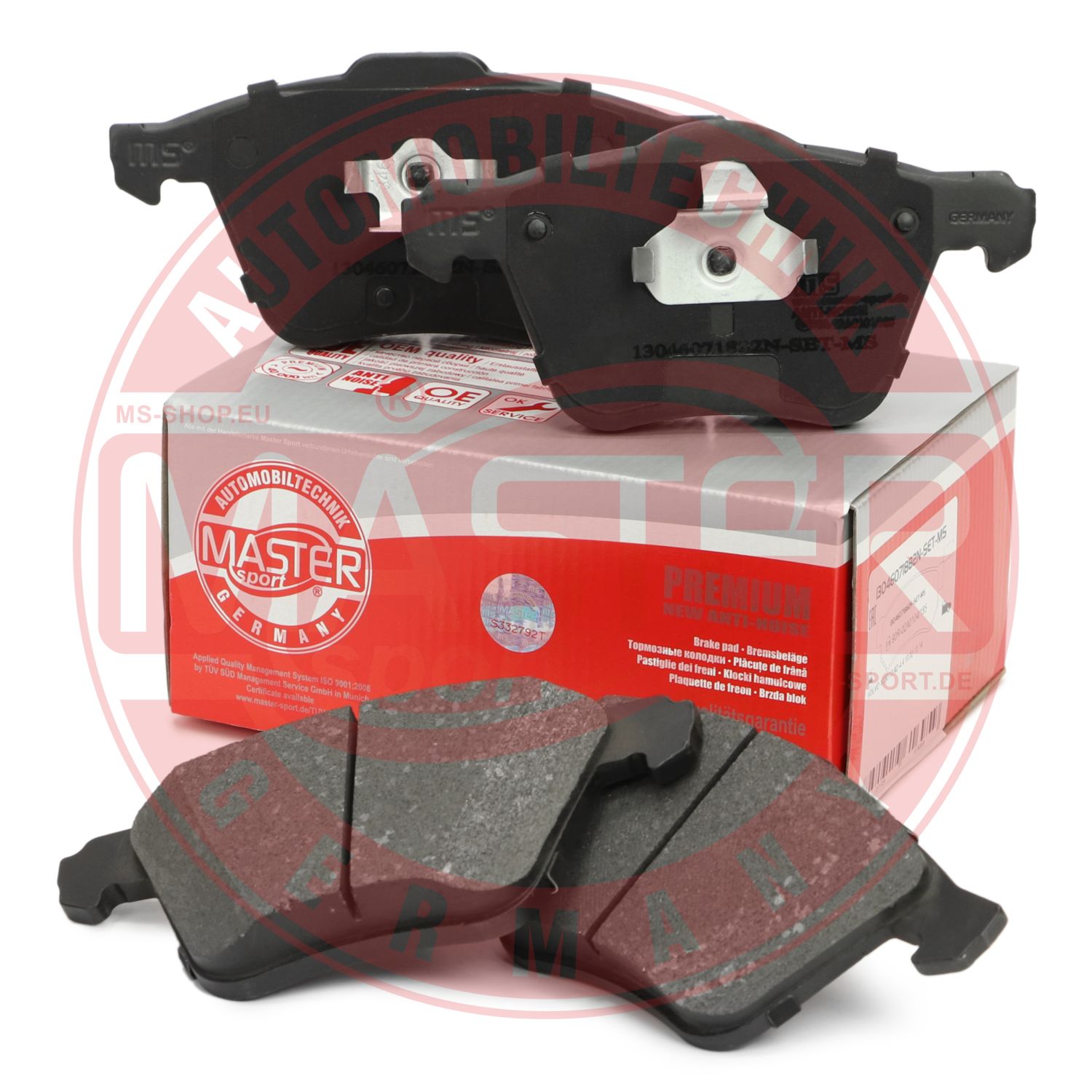 Placute frana MASTERSPORT GERMANY 13046071882N-SET-MS